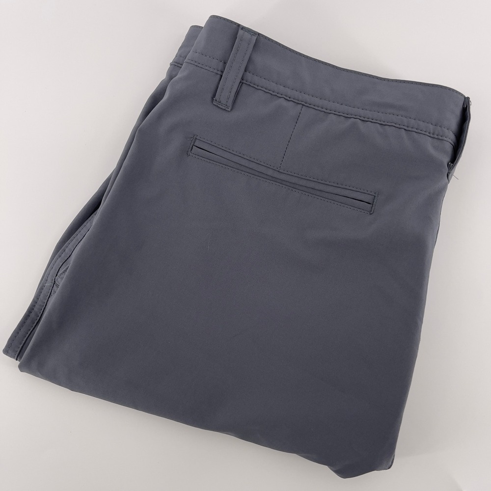 FJ FootJoy Golf Shorts Mens W36 Gray Lightweight‎ Performance Athletic Casual
